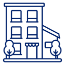 residential complex icon